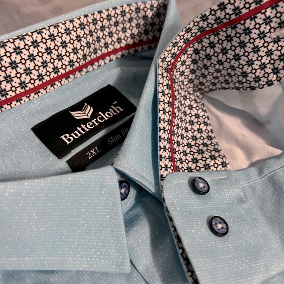 Nwt Buttercloth Icy Cotton 2xl Slim Fit 